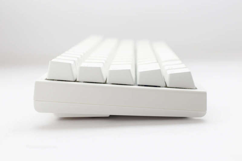 Ducky One 2 Pro Keyboard - 60% in White with Cherry Blue Switches