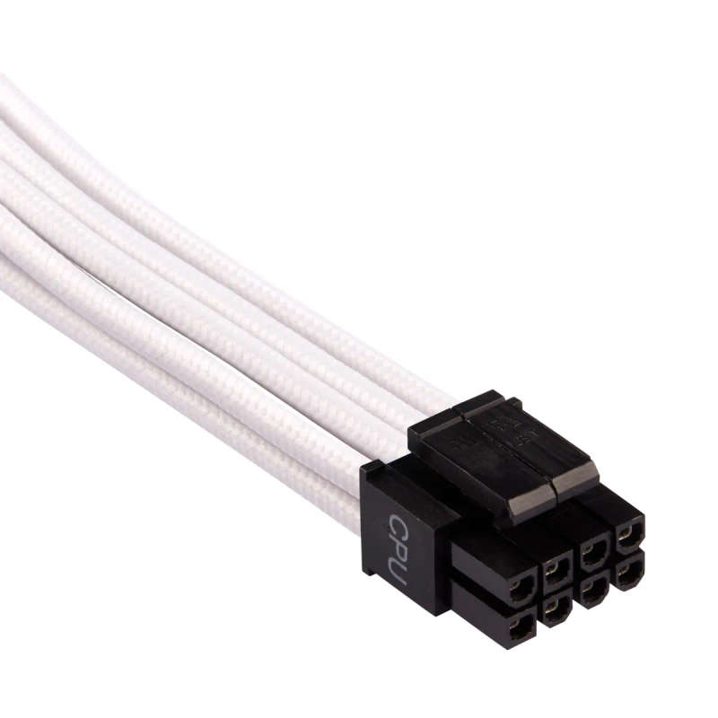 Corsair Premium Individually Sleeved White PSU Cable Kit - Starter Package