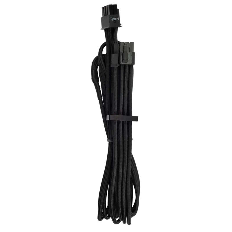 Corsair Premium Individually Sleeved Black PSU Cable Kit - Starter Package
