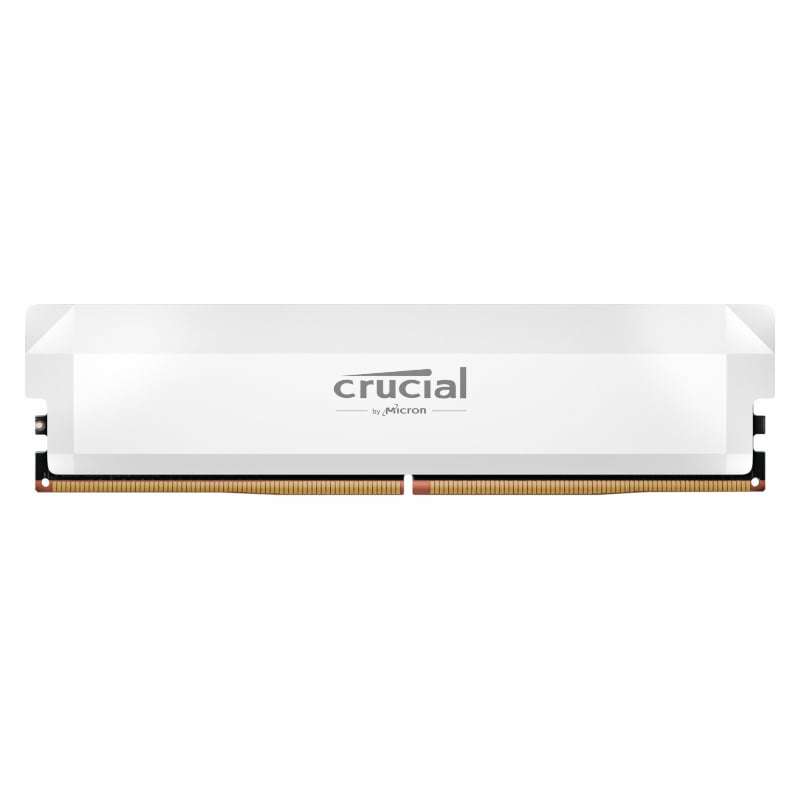 Crucial Pro Overclocking 16GB DDR5 Desktop Memory - White, 6000MHz