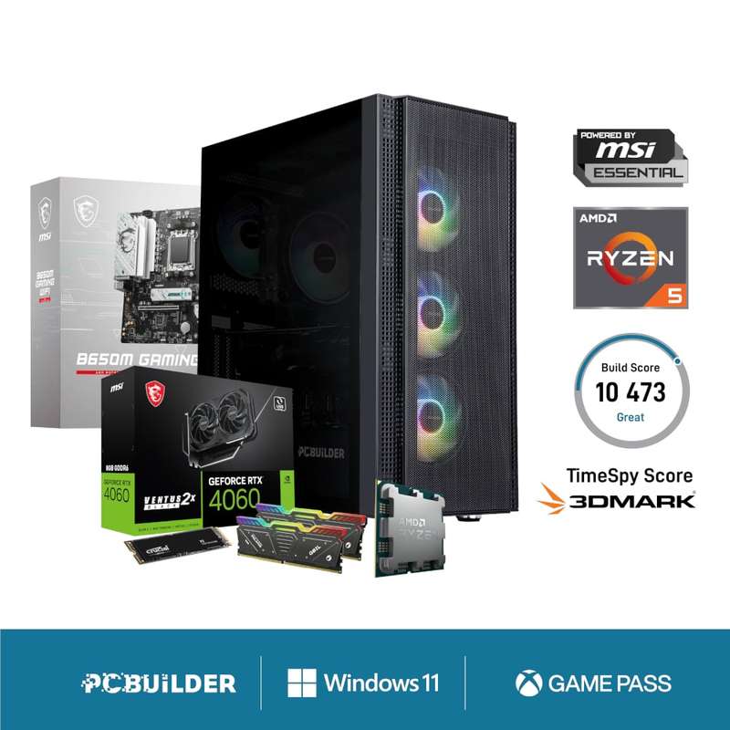 AMD Ryzen 5 7600 Specialist Gaming PC - Windows 11