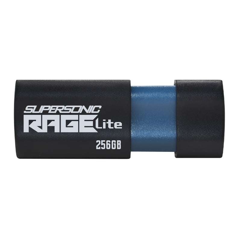 Patriot Rage Lite 256GB USB 3.2 Flash Drive - Black