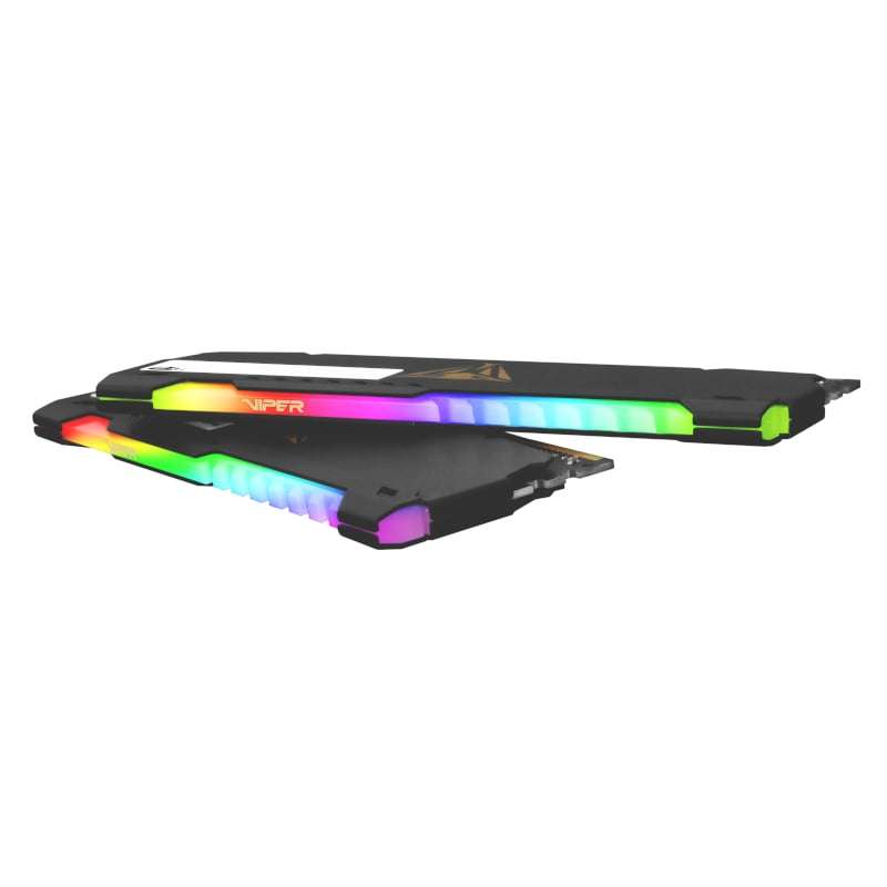 Patriot Vipersteel 8GB DDR4 Desktop Gaming Memory - 3600MHz, RGB