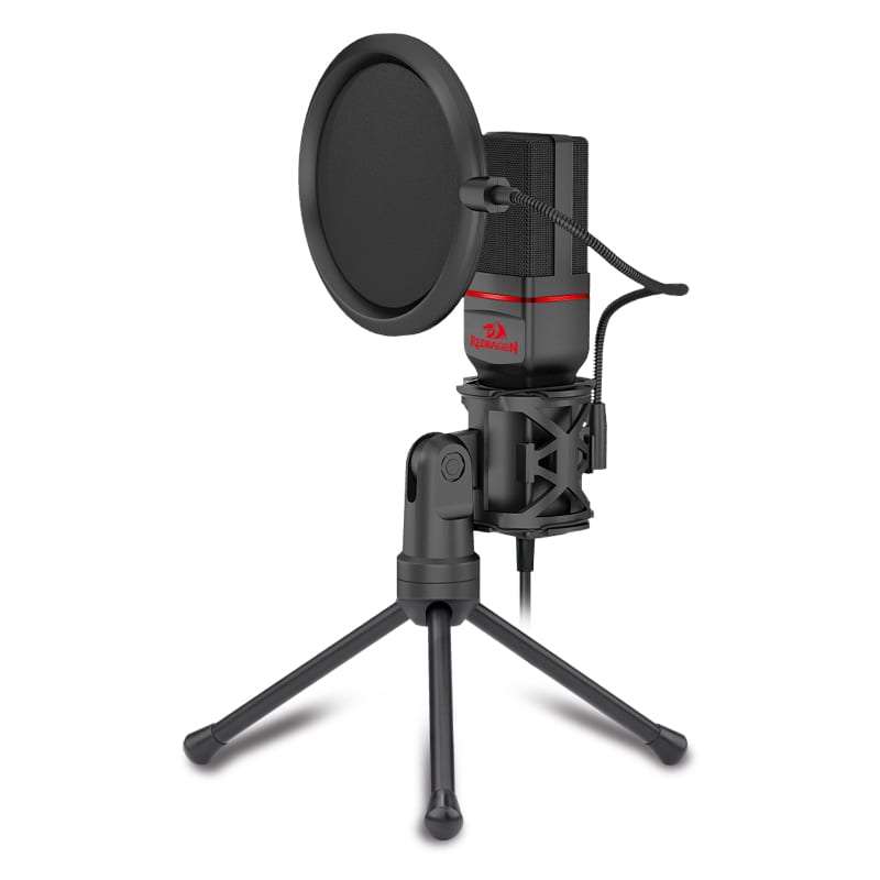 REDRAGON SEYFERT Gaming Microphone with Tripod - Black