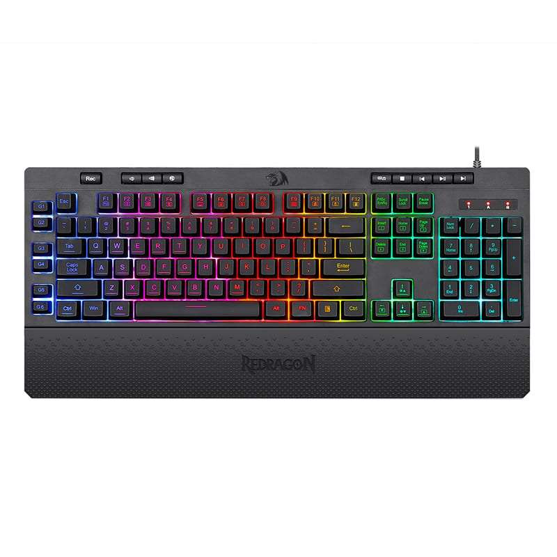 Redragon Shiva Black Membrane Keyboard