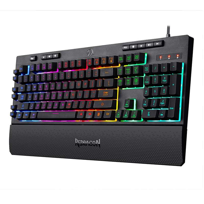 Redragon Shiva Black Membrane Keyboard