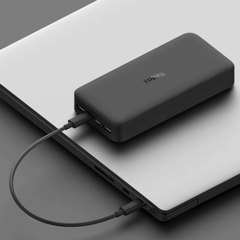Redmi 20000mAh 18W Fast Charge Power Bank - Black