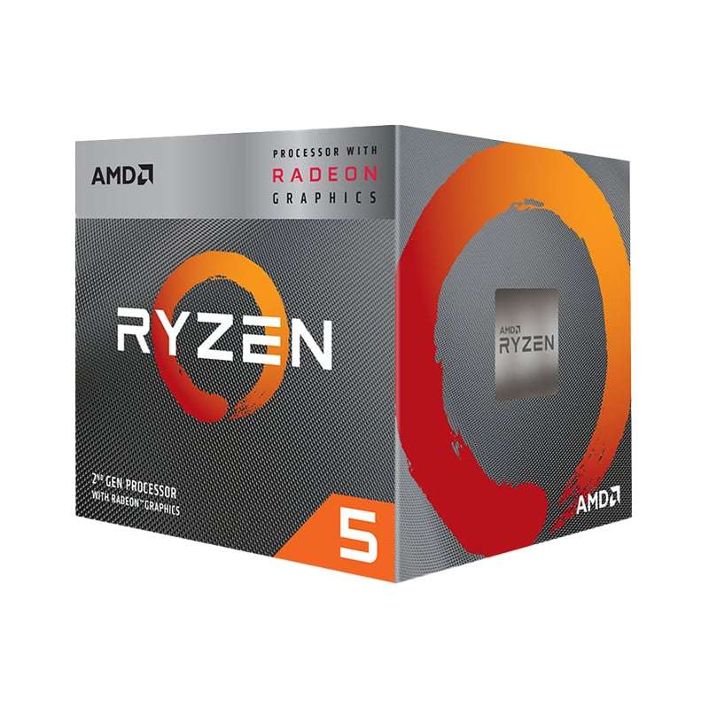 AMD Ryzen 5 3400G 4-Core 3.7GHz AM4 CPU