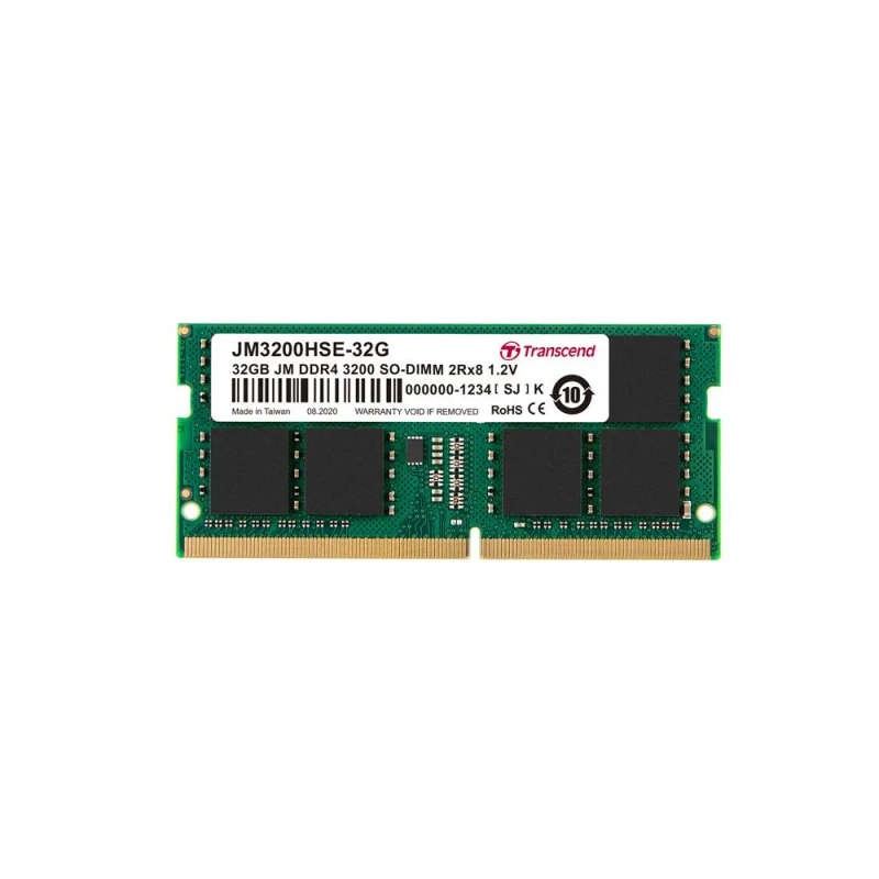 Transcend Jet Memory 32GB DDR4-3200 SO-DIMM