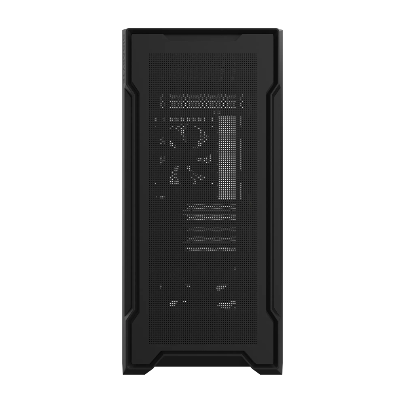 GIGABYTE C102 Mid Tower Case - Black with Tempered Glass Side Panel, mATX
