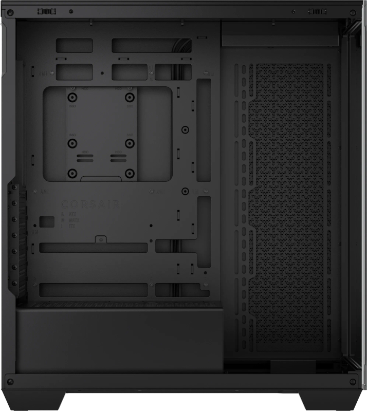 3500X Tempered Glass Mid-Tower PC Case - Black
