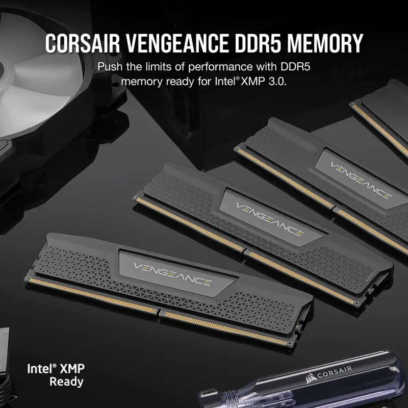 CORSAIR Vengeance DDR5 32GB (2 x 16GB) 7200 CL34-44-44-96