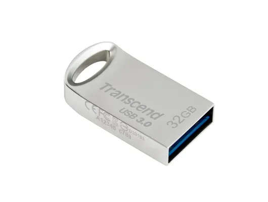 Transcend 32GB JetFlash 710 USB 3.0 Flash Drive - Silver