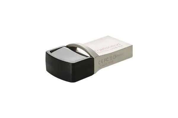 TRANSCEND 64GB JetFlash 890 USB-C &amp; USB 3.1 OTG Flash Drive - Silver