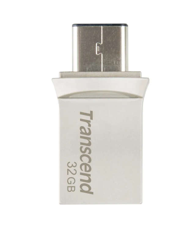 Transcend 32GB JetFlash 890 USB-C &amp; USB 3.1 OTG Flash Drive