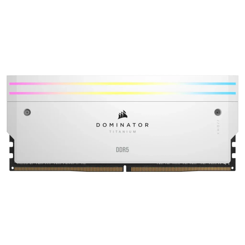 CORSAIR Dominator Titanium DDR5 32GB (2 x 16GB) 7200 CL34-44-44-96 - White