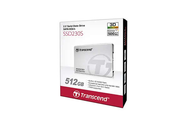 Transcend 512GB SSD230S 2.5' SATA III SSD Drive