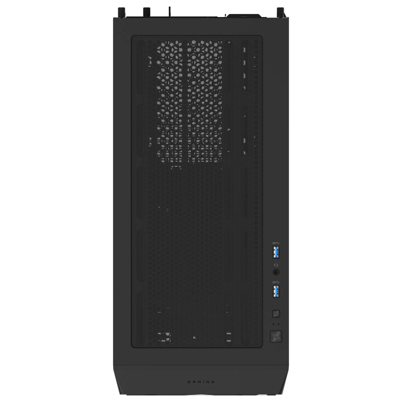 GIGABYTE C102 Mid Tower Case - Black with Tempered Glass Side Panel, mATX