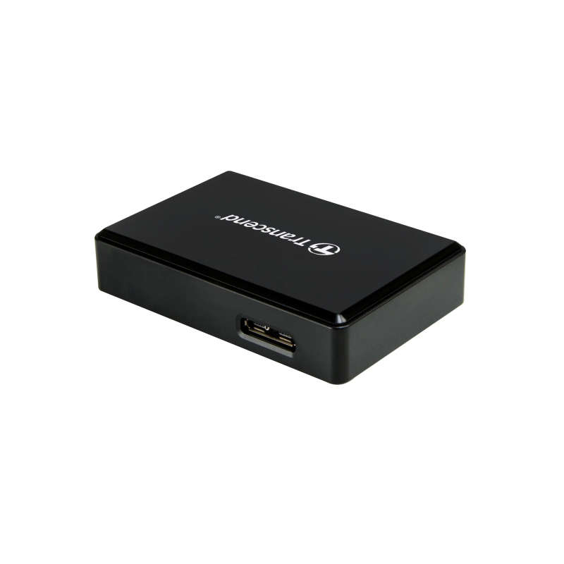 TRANSCEND USB3.1 UHS-II MultiCard Reader - Black