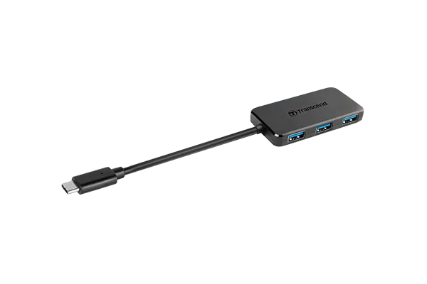TRANSCEND USB Type C 4 Port USB 3.1 Hub - Bus Powered