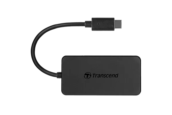 TRANSCEND USB Type C 4 Port USB 3.1 Hub - Bus Powered