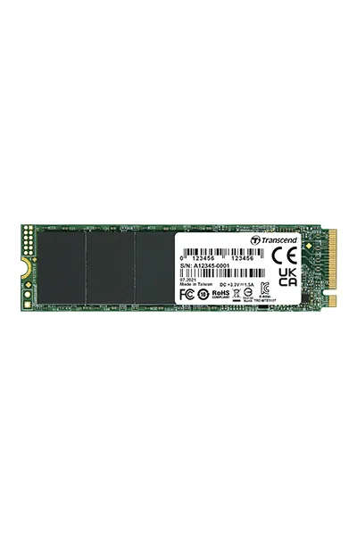 Transcend 500GB MTE110Q PCI-E Gen 3x4 M.2 NVMe SSD - 1900 MB/s Read, 900 MB/s Write