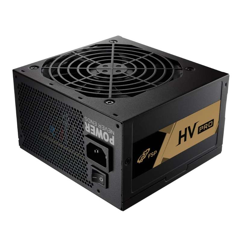 FSP HV Pro 650W Plus Non-Modular Power Supply