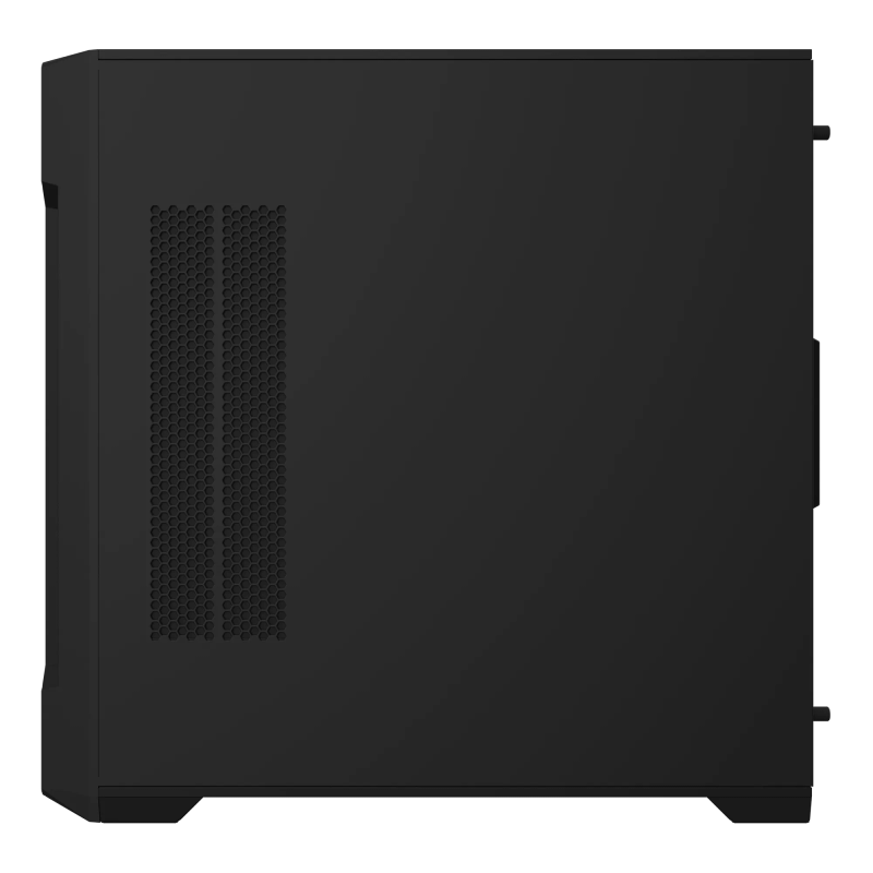 GIGABYTE C102 Mid Tower Case - Black with Tempered Glass Side Panel, mATX