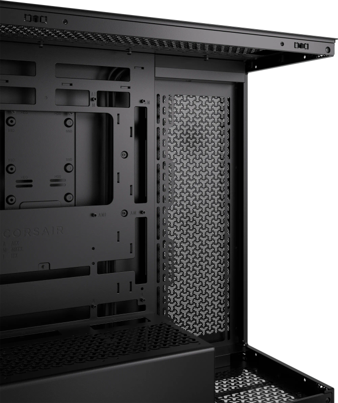 3500X Tempered Glass Mid-Tower PC Case - Black