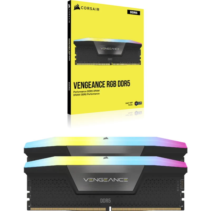 CORSAIR Vengeance RGB DDR5 48GB (2 x 24GB) 7200 CL36-46-46-116