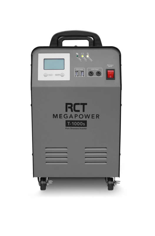 RCT MegaPower 1KVA/1000W Inverter Trolley with 1 x 100AH Gel Battery