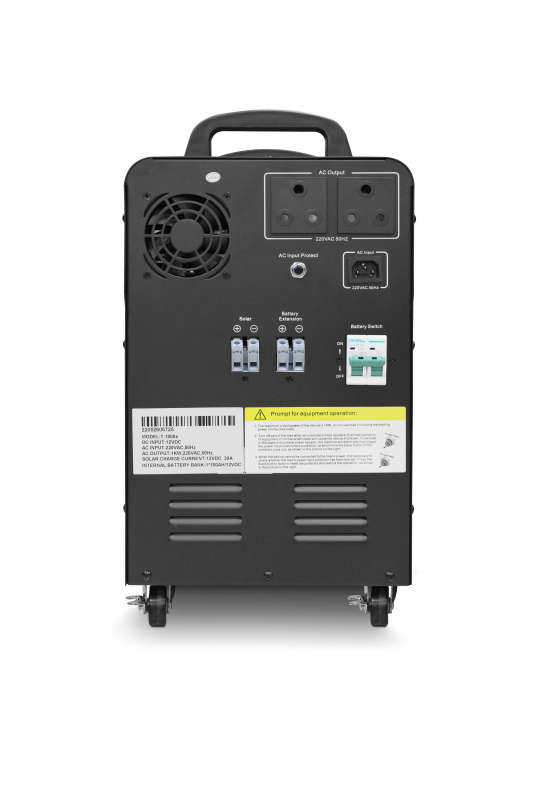 RCT MegaPower 1KVA/1000W Inverter Trolley with 1 x 100AH Gel Battery