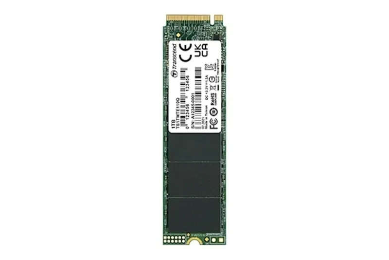 Transcend 500GB MTE110Q PCI-E Gen 3x4 M.2 NVMe SSD - 1900 MB/s Read, 900 MB/s Write
