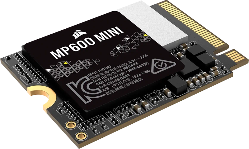 Corsair MP600 MINI 1TB M.2 NVMe PCIe Gen. 4 x4 SSD; Read Up To 5000MB/s; Write up to 3800MB/s