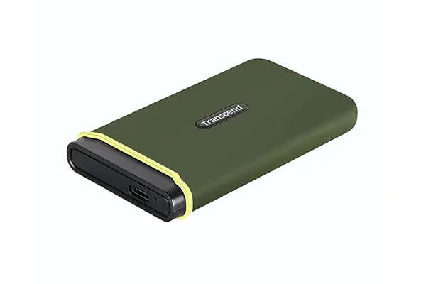 TRANSCEND 500GB ESD380C USB3.2 Gen 2X2 TYPE C (USB 20Gbps) &amp; A PORTABLE SSD. Read up to 2000M...