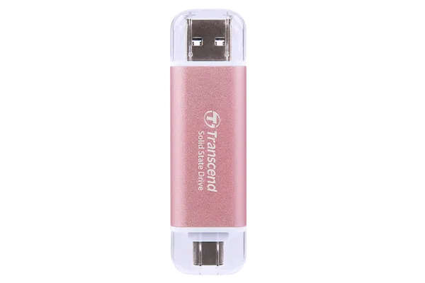 TRANSCEND 512 GB ESD310P USB3.2 TYPE A &amp; C (USB 10Gbps) OTG COMPACT PORTABLE SSD  - Read 1050...