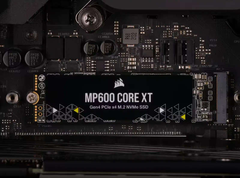 Corsair MP600 CORE XT 4TB NVMe PCIe M.2 SSD; Read Up To 5000MB/s; Write up to 4400MB/s