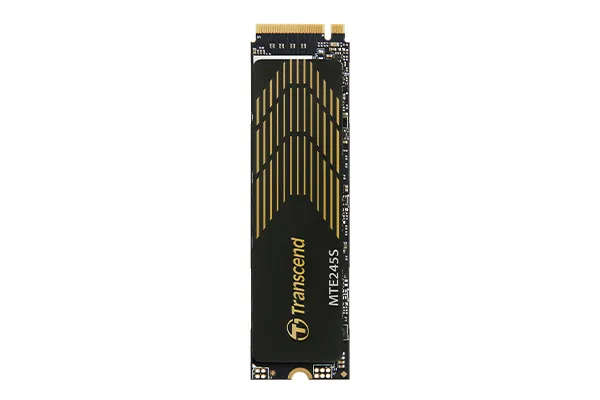 TRANSCEND 1 TB MTE245S PCI-E  GEN 4X4 M.2 NVMe 2280 SSD 3D TLC - 5300 MB/s Read 4600 MB/s Write -...