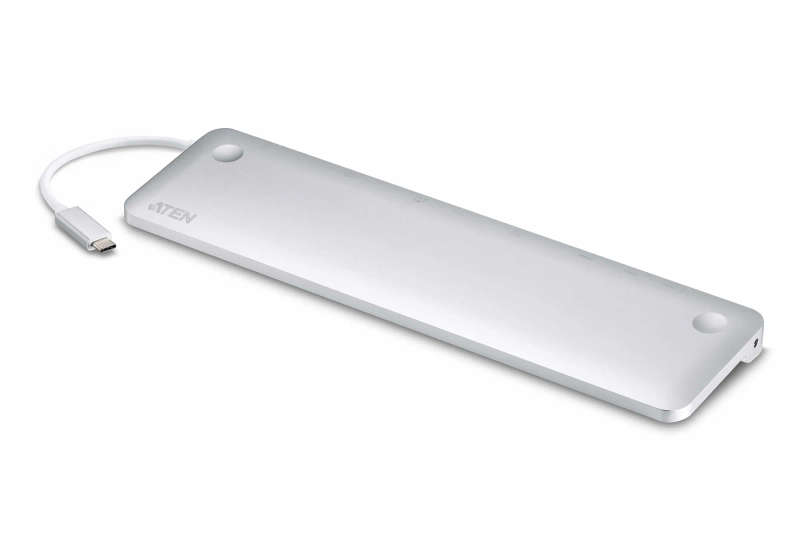 ATEN Dock; USB-C Multiport Dock with Power Pass-Through.