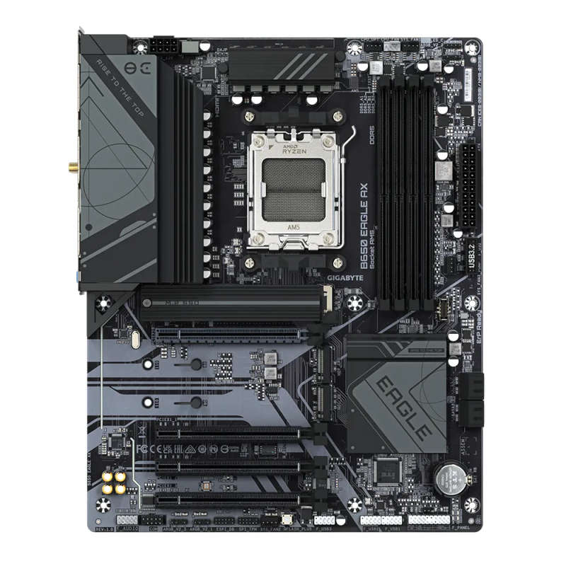GIGABYTE AMD B650 EAGLE for AMD AM5; 4x Dual DDR5; 3x M2; HDMI; DP.