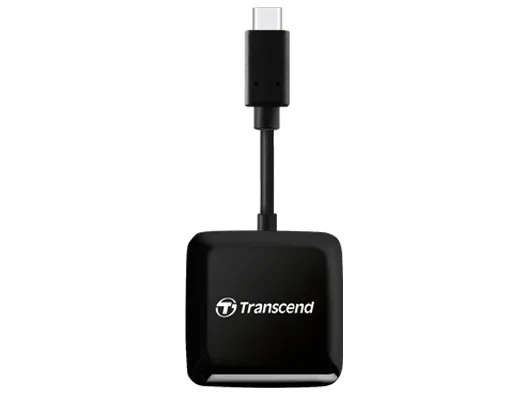 Transcend USB 3.2 Gen1 Type C ( 5 Gbps)  SD &amp; MicroSD Card Reader