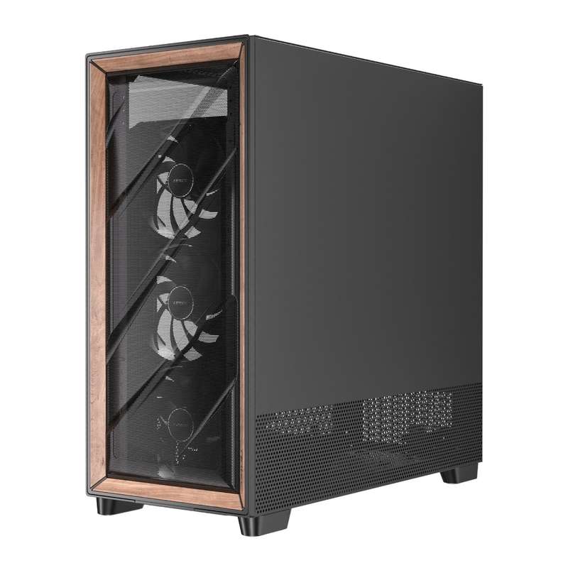 Antec FLUX PRO E-ATX Mid Tower Gaming Chassis  Black
