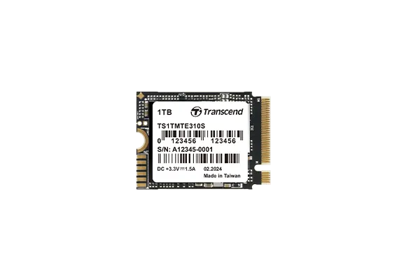 Transcend 1 TB MTE310S PCI-E GEN 4x4 M.2 2230 SSD 3D NAND - 5000 MB/s Read 3500 MB/s Write - 600 TBW