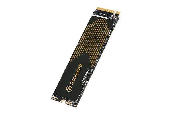 TRANSCEND 1 TB MTE245S PCI-E  GEN 4X4 M.2 NVMe 2280 SSD 3D TLC - 5300 MB/s Read 4600 MB/s Write -...