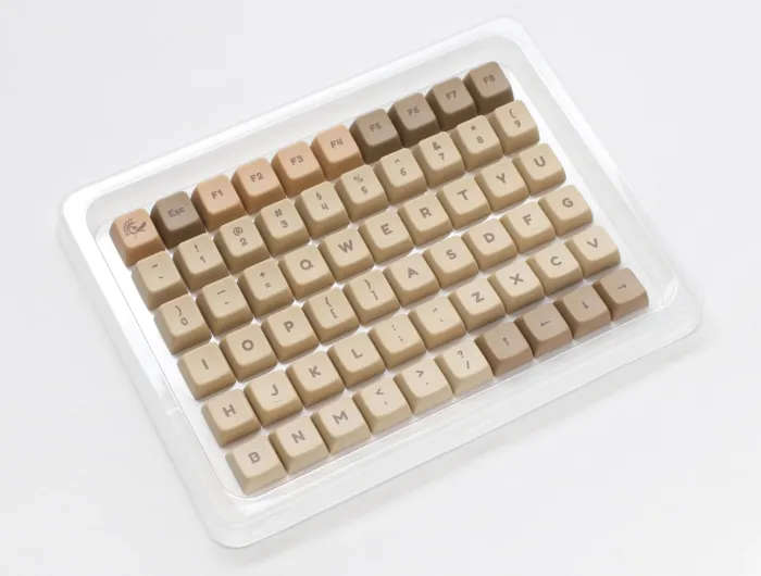 Ducky Keycap 132 Key Boba - MDA Profile.