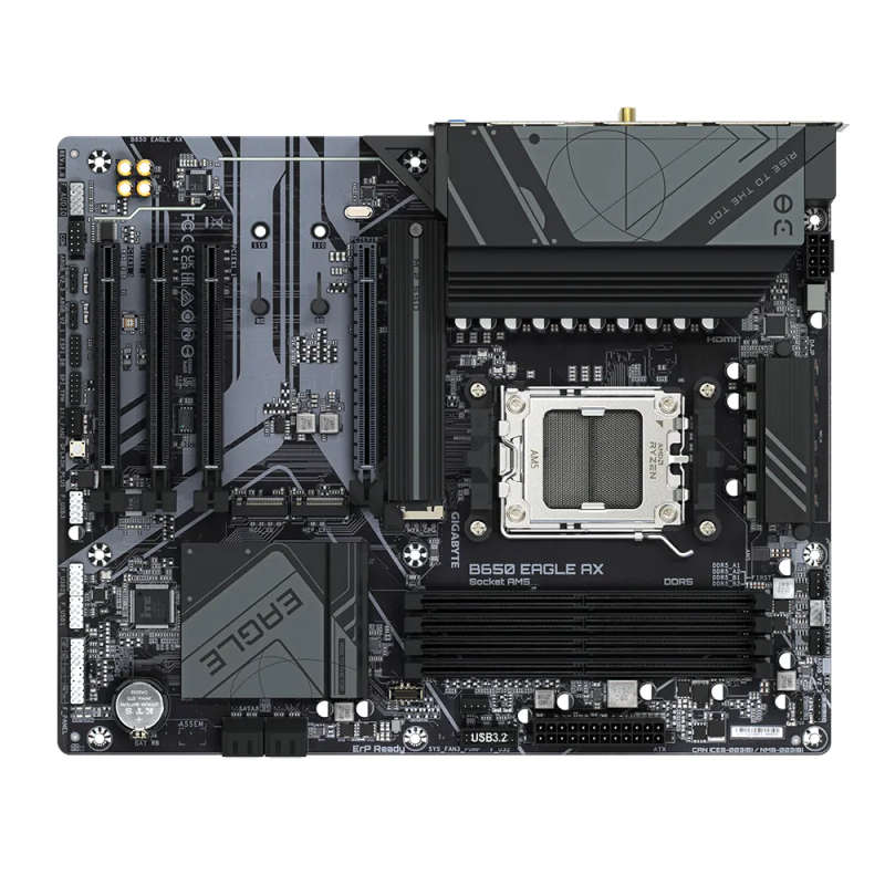 GIGABYTE AMD B650 EAGLE for AMD AM5; 4x Dual DDR5; 3x M2; HDMI; DP.
