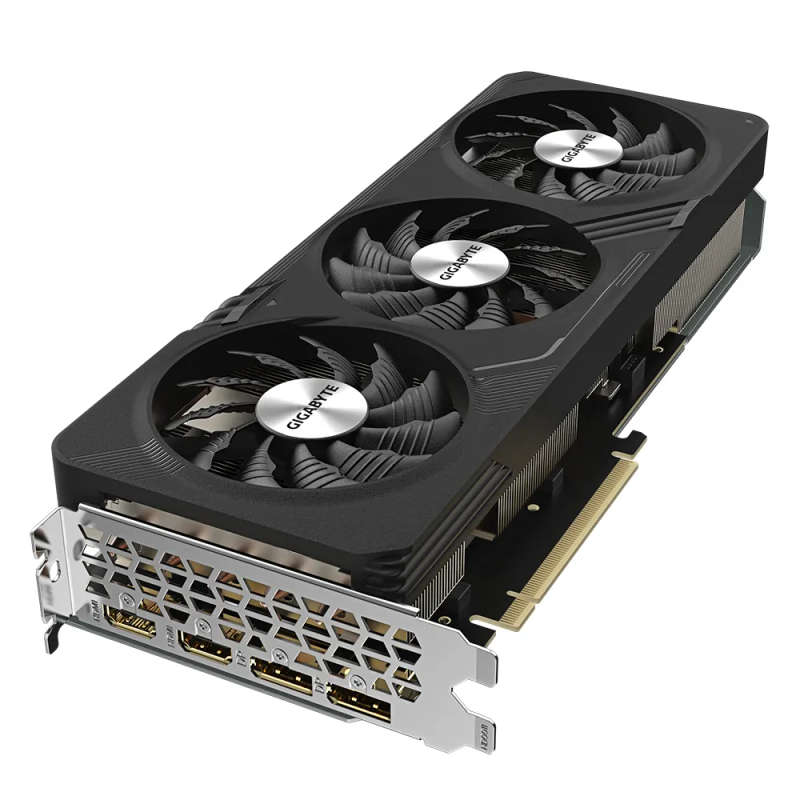 GIGABYTE AMD Radeon RX7600 Gaming OC - 16GB; 128-Bit Memory Bus; 2x HDMI; 2x DisplayPort.