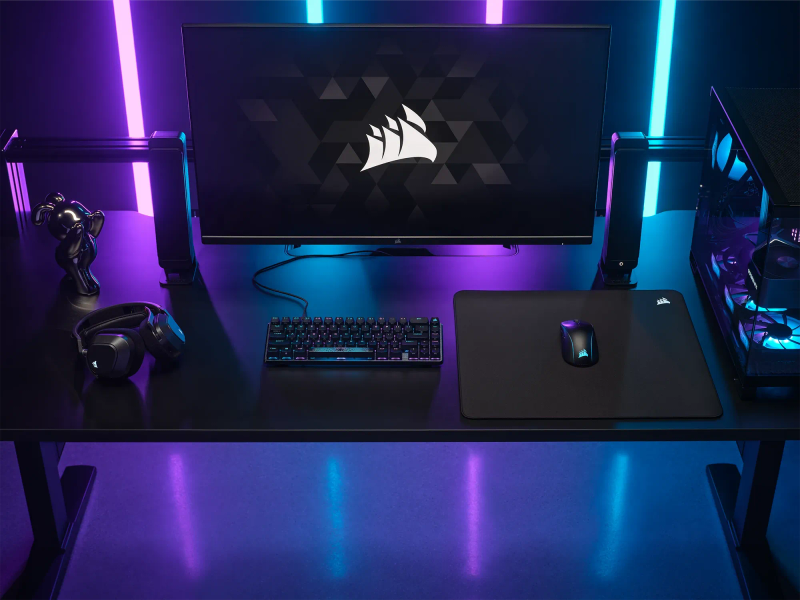 MM500 v2 Hybrid Cloth Gaming Mouse Pad - Large; Black; 450mm x 400mm