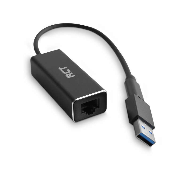 RCT ADP-GN101CU USB 3.0 TYPE C &amp; A TO  RJ45 GIGABIT ETHERNET ADAPTOR