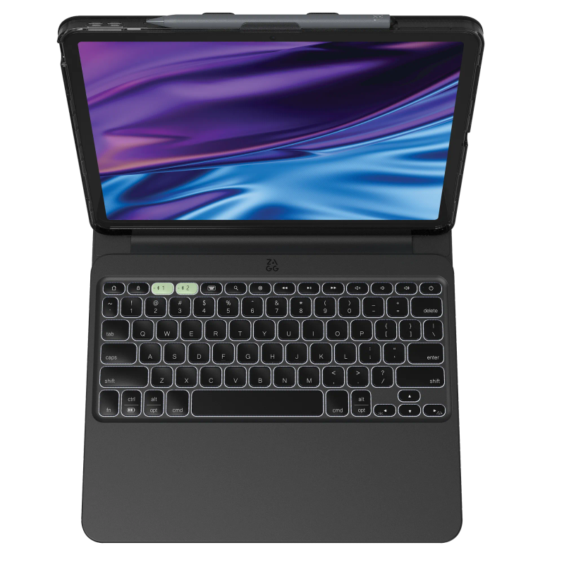 ZAGG-KB-Pro Keys 2-Apple-iPad Air 13 (M2)-Black-UK
